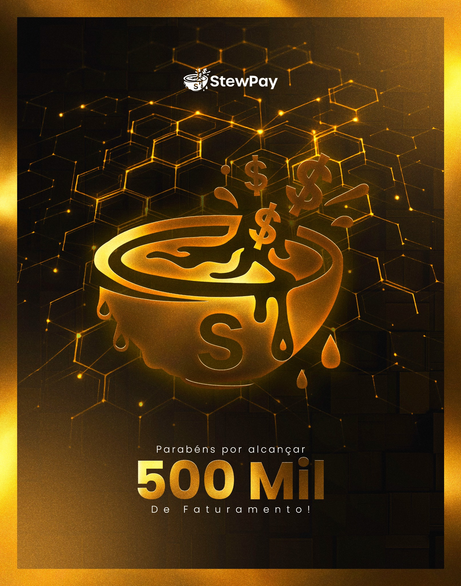 Placa 500 Mil de Faturamento